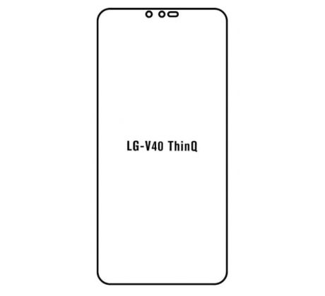 Hydrogel - ochranná fólie - LG V40 ThinQ