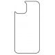 Hydrogel - zadní ochranná fólie - iPhone 14, typ výřezu 5