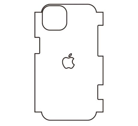 Hydrogel - zadní ochranná fólie - iPhone 14, typ výřezu 10