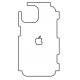 Hydrogel - zadní ochranná fólie - iPhone 14, typ výřezu 11