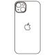 Hydrogel - zadní ochranná fólie - iPhone 14 Plus, typ výřezu 4