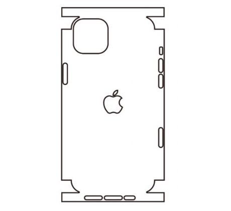 Hydrogel - zadní ochranná fólie - iPhone 14 Plus, typ výřezu 8