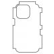 Hydrogel - matná zadní ochranná fólie - iPhone 14 Pro, typ výřezu 6