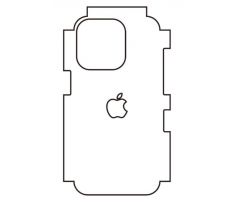 Hydrogel - zadní ochranná fólie - iPhone 14 Pro, typ výřezu 9