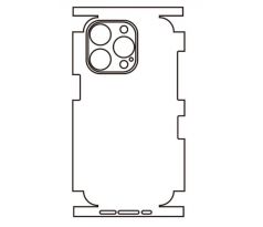 Hydrogel - matná zadní ochranná fólie - iPhone 14 Pro, typ výřezu 10