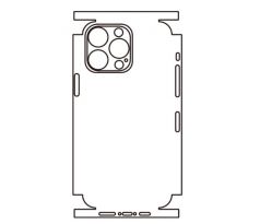 Hydrogel - zadní ochranná fólie - iPhone 14 Pro Max, typ výřezu 7