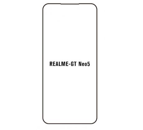 Hydrogel - ochranná fólie - Realme GT Neo 5 (case friendly)