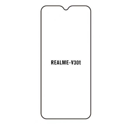 Hydrogel - Privacy Anti-Spy ochranná fólie - Realme V30t