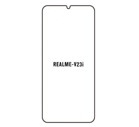 Hydrogel - Privacy Anti-Spy ochranná fólie - Realme V23i