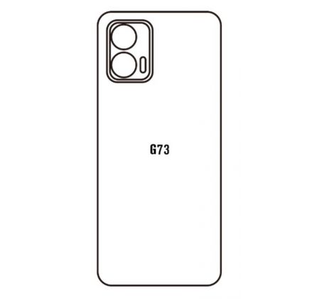 Hydrogel - zadní ochranná fólie - Motorola Moto G73