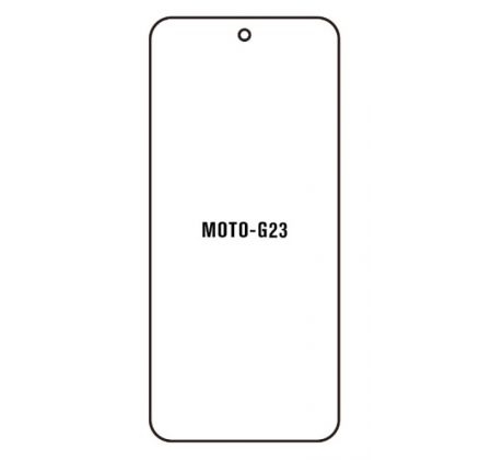 Hydrogel - matná ochranná fólie - Motorola Moto G23