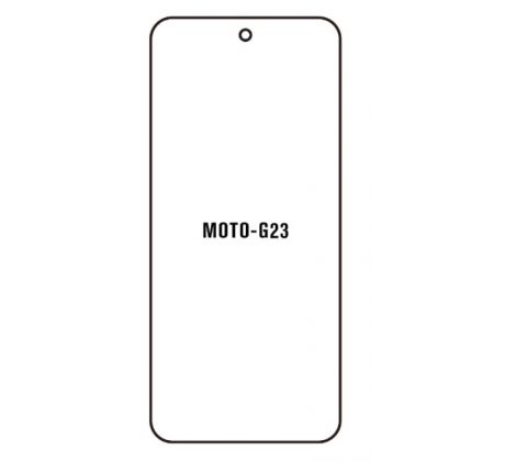 Hydrogel - matná ochranná fólie - Motorola Moto G23