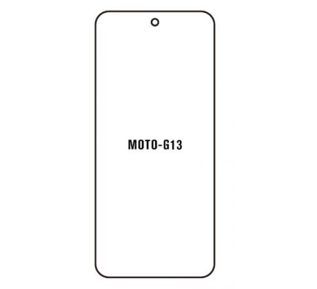 Hydrogel - matná ochranná fólie - Motorola Moto G13