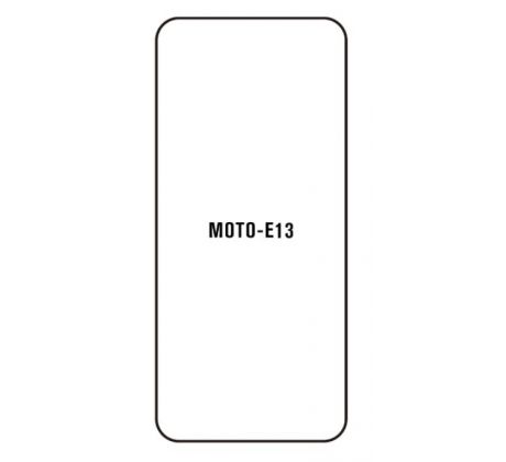 Hydrogel - ochranná fólie - Motorola Moto E13
