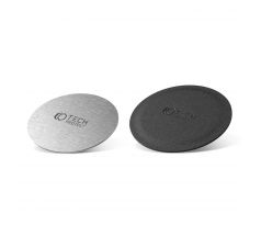 TECH-PROTECT METALPLATE MAGNETIC CAR MOUNT 2-PACK SILVER & BLACK