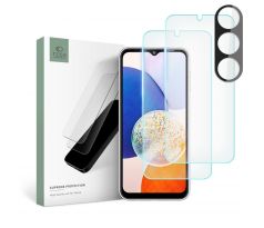 3PACK OCHRANNÝCH SKEL TECH-PROTECT SUPREME SET SAMSUNG GALAXY A14 4G / 5G CLEAR