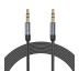 TECH-PROTECT ULTRABOOST AUX MINI JACK 3.5MM CABLE 150CM BLACK