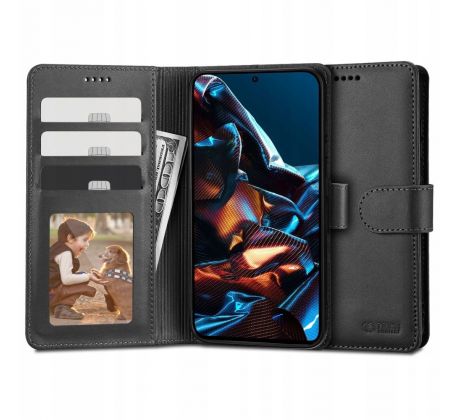 KRYT TECH-PROTECT WALLET XIAOMI REDMI NOTE 12 PRO 5G / POCO X5 PRO 5G BLACK