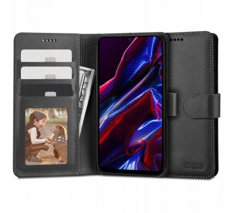 KRYT TECH-PROTECT WALLET XIAOMI REDMI NOTE 12 5G / POCO X5 5G BLACK