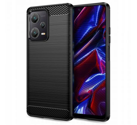 KRYT TECH-PROTECT TPUCARBON XIAOMI REDMI NOTE 12 5G / POCO X5 5G BLACK