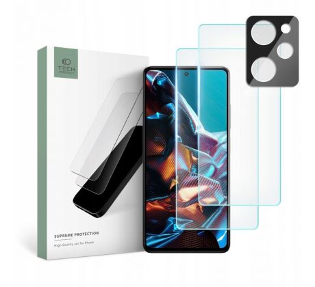 3PACK OCHRANNÝCH SKEL TECH-PROTECT SUPREME SET XIAOMI POCO X5 PRO 5G CLEAR