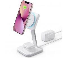 BEZDRÁTOVÁ NABÍJEČKA ESR HALOLOCK 2IN1 CRYOBOOST MAGNETIC MAGSAFE WIRELESS CHARGER ARCTIC WHITE