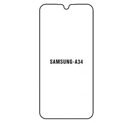 Hydrogel - ochranná fólie - Samsung Galaxy A34 (case friendly)
