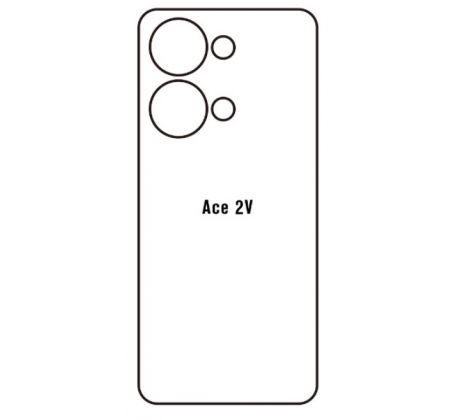 Hydrogel - matná zadní ochranná fólie - OnePlus Ace 2V