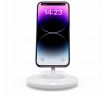 BEZDRÁTOVÁ NABÍJEČKA TECH-PROTECT QI15W-A21 2IN1 MAGNETIC MAGSAFE WIRELESS CHARGER WHITE