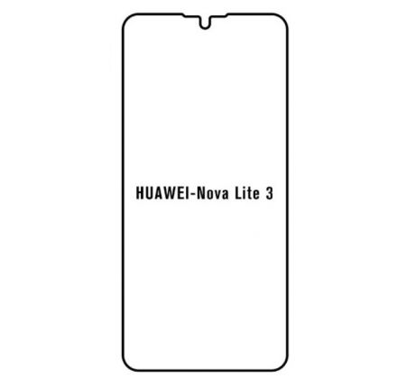 UV Hydrogel s UV lampou - ochranná fólie - Huawei Nova 3 lite