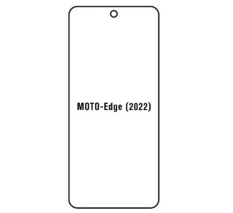 UV Hydrogel s UV lampou - ochranná fólie - Motorola Edge (2022) 