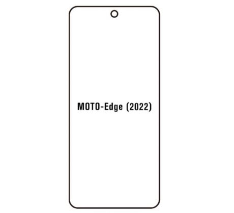 UV Hydrogel s UV lampou - ochranná fólie - Motorola Edge (2022) 