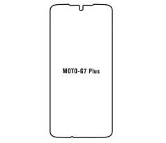 UV Hydrogel s UV lampou - ochranná fólie - Motorola Moto G7 Plus 