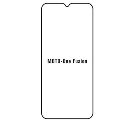 UV Hydrogel s UV lampou - ochranná fólie - Motorola One Fusion  