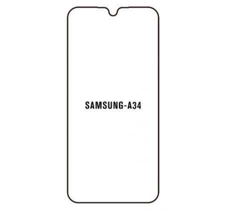 UV Hydrogel s UV lampou - ochranná fólie - Samsung Galaxy A34 