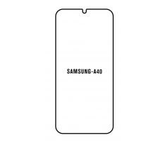 UV Hydrogel s UV lampou - ochranná fólie - Samsung Galaxy A40  