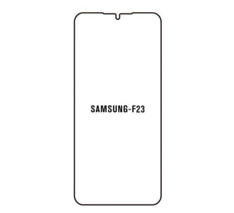 UV Hydrogel s UV lampou - ochranná fólie - Samsung Galaxy F23 