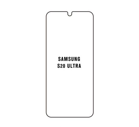 UV Hydrogel s UV lampou - ochranná fólie - Samsung Galaxy S20 Ultra 