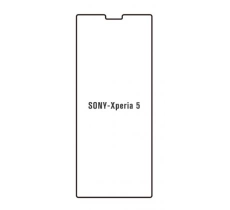 UV Hydrogel s UV lampou - ochranná fólie - Sony Xperia 5 
