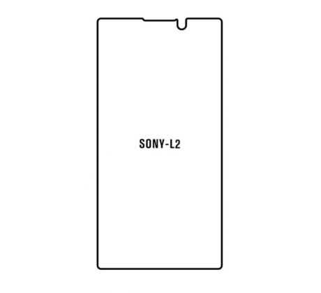 UV Hydrogel s UV lampou - ochranná fólie - Sony Xperia L2 