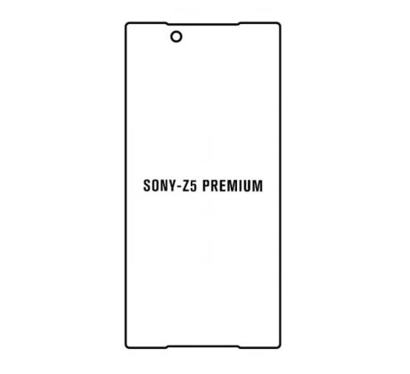 UV Hydrogel s UV lampou - ochranná fólie - Sony Xperia Z5 Premium 