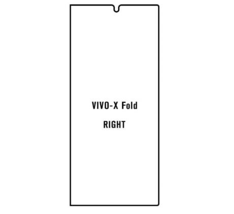 UV Hydrogel s UV lampou - ochranná fólie - Vivo X Fold (right) 
