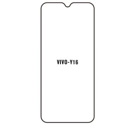 UV Hydrogel s UV lampou - ochranná fólie - Vivo Y16 