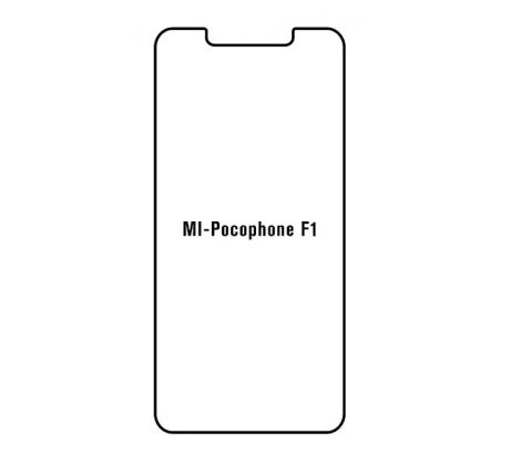 UV Hydrogel s UV lampou - ochranná fólie - Xiaomi Pocophone F1 