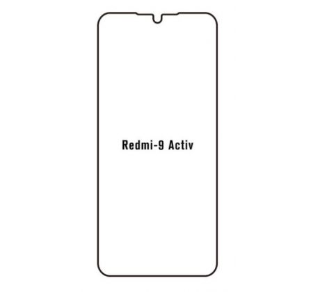 UV Hydrogel s UV lampou - ochranná fólie - Xiaomi Redmi 9 Activ 