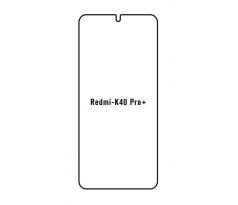 UV Hydrogel s UV lampou - ochranná fólie - Xiaomi Redmi K40 Pro+