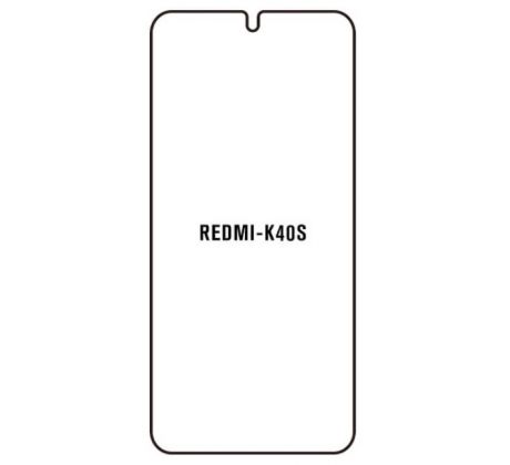 UV Hydrogel s UV lampou - ochranná fólie - Xiaomi Redmi K40s 