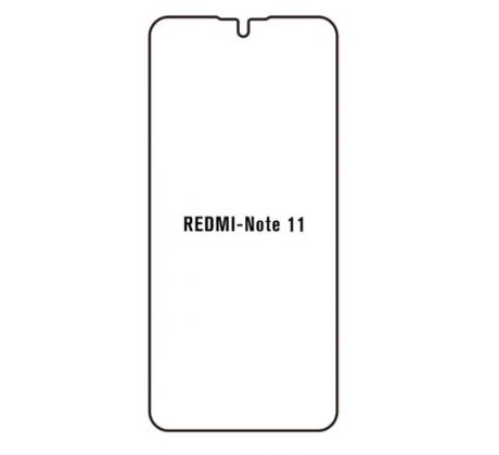 UV Hydrogel s UV lampou - ochranná fólie - Xiaomi Redmi Note 11 5G 