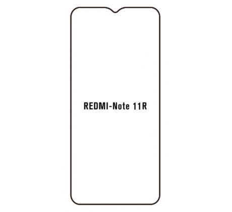 UV Hydrogel s UV lampou - ochranná fólie - Xiaomi Redmi Note 11R 