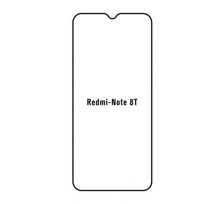 UV Hydrogel s UV lampou - ochranná fólie - Xiaomi Redmi Note 8T 